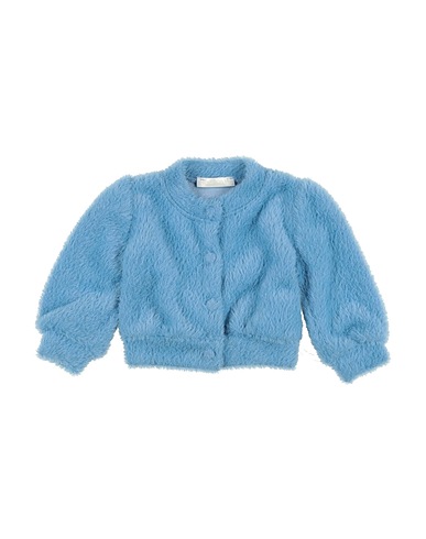 MEILISA BAI Cardigan Light blue 55% Polyester, 45% Polyamide