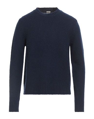 MASSIMO ALBA Jumper Navy blue 80% Wool, 20% Cashmere