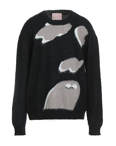 AN OTHER DATE Sweater NERO 37% Acrylic, 35% Polyamide, 28% Mohair wool