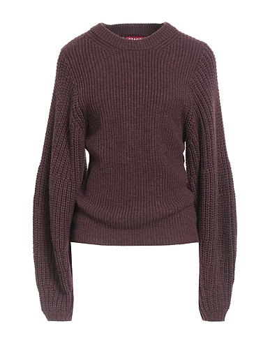 STAUD Pullover Bordeaux 50% Lana, 50% Nylon