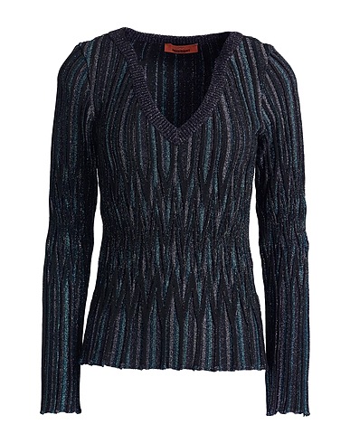 MISSONI Jumper Black 71% Viscose, 23% Metallic fiber, 6% Polyester