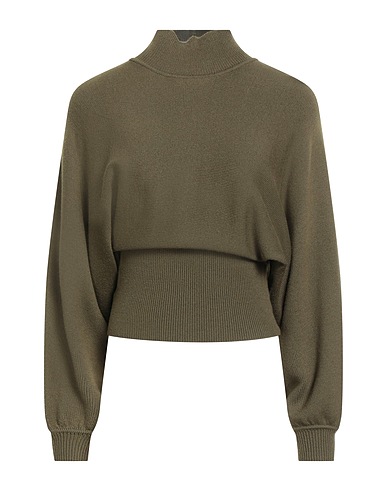 STAUD Turtleneck Military green 100% Merino Wool