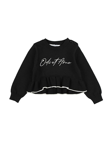 ODI ET AMO Jumper JUNIOR Black 57% Nylon, 43% Viscose