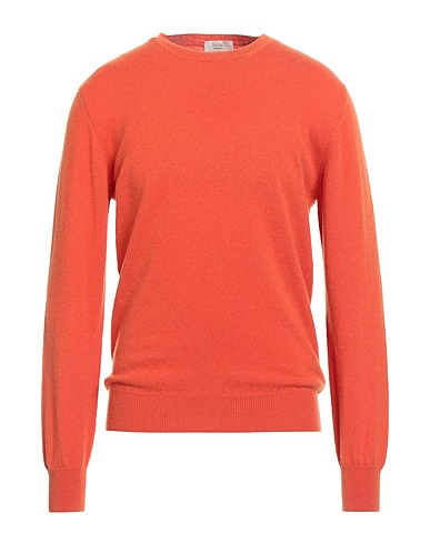TERRAE CASHMERE Cashmere jumper Orange 100% Cashmere