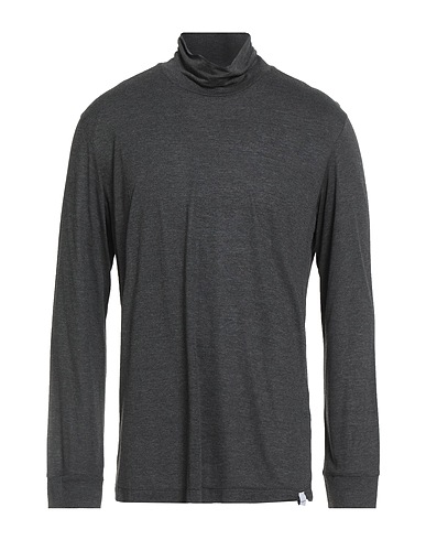 PAOLO PECORA Polo neck Charcoal 100% Viscose