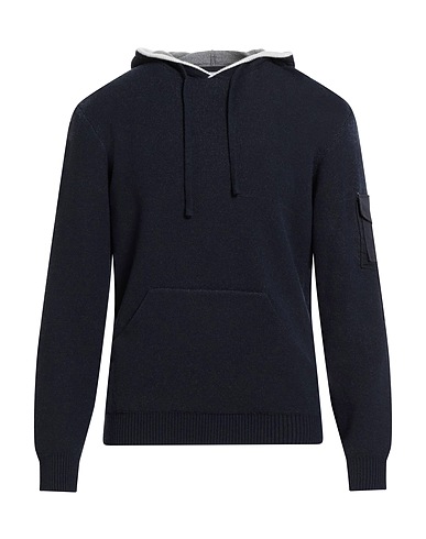 PMDS PREMIUM MOOD DENIM SUPERIOR Jumper Navy blue 50% Wool, 30% Viscose, 15% Polyamide, 5% Cashmere