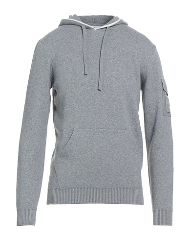 PMDS PREMIUM MOOD DENIM SUPERIOR Sweater Grey 50% Wool, 30% Viscose, 15% Polyamide, 5% Cashmere
