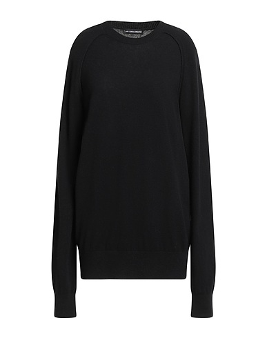 ANN DEMEULEMEESTER Jumper Black 80% Virgin Wool, 20% Cashmere