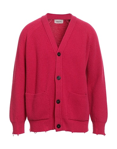 ATOMOFACTORY Cardigan Fuchsia 90% Wool, 10% Cashmere