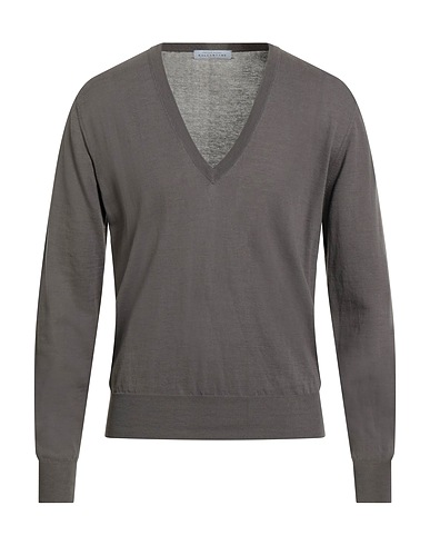 BALLANTYNE Sweater Grey 100% Cotton