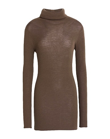 RICK OWENS Dolcevita Khaki 100% Lana Vergine