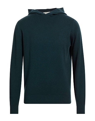 FILIPPO DE LAURENTIIS Jumper VERDE PETROLIO 90% Super 120s Wool, 10% Cashmere