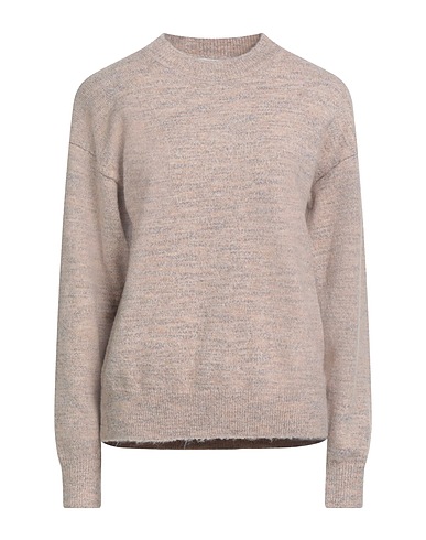 CALVIN KLEIN Jumper Beige 56% Polyester, 35% Acrylic, 7% Wool, 2% Elastane, Polyamide