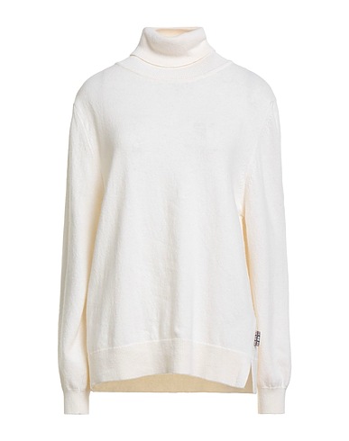 BARBOUR Rollkragenpullover Off white 55% Wolle, 45% Baumwolle