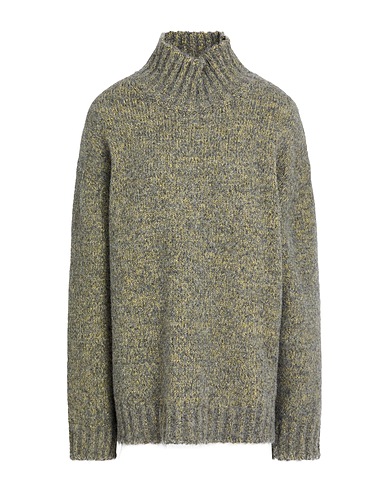 JIL SANDER Turtleneck Sage green 50% Alpaca wool, 32% Wool, 15% Virgin Wool, 3% Polyamide