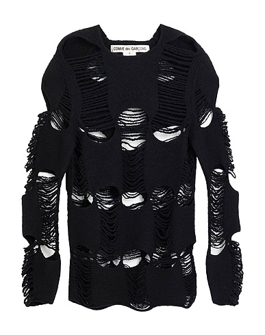COMME des GARÇONS Pullover Nero 100% Lana