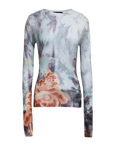 DESIGUAL Sweater Light grey 100% Viscose
