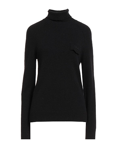 LIU •JO Col roulé Noir 47% Acrylique, 22% Polyamide, 20% Laine, 8% Laine d'alpaga, 3% Élasthanne