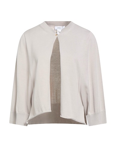 FABIANA FILIPPI Cardigan Light grey 100% Cotton
