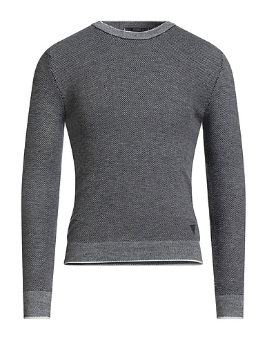 GUESS Jumper Navy blue 50% Polyamide, 40% Polyester, 5% Silk, 5% Wool