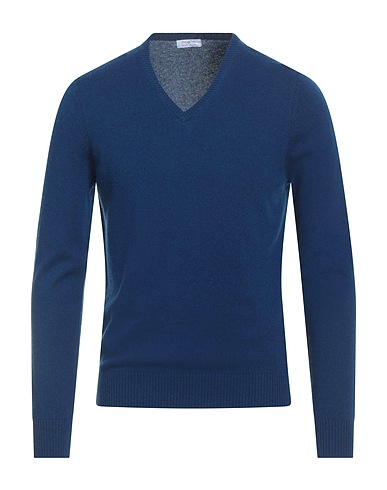 MALO Jumper OPTIMUM Blue 70% Wool, 30% Cashmere