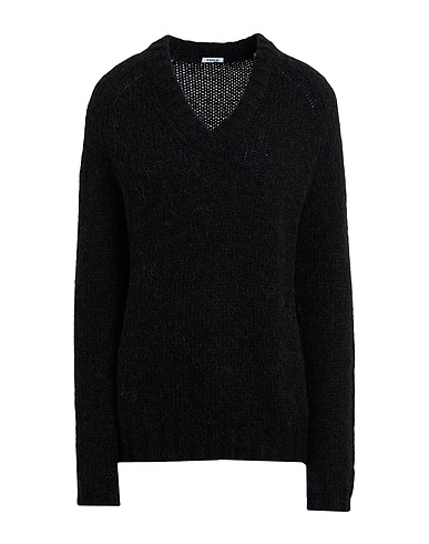 ASPESI Jumper Black 38% Wool, 24% Polyamide, 23% Mohair wool, 15% Alpaca wool