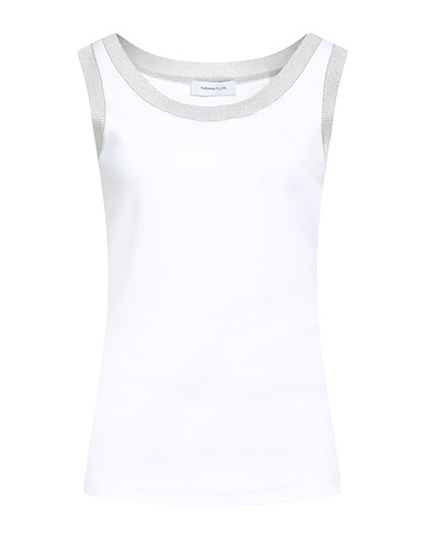 FABIANA FILIPPI Top 94% Cotton, 6% Elastane, Viscose, Polyester, Ecobrass