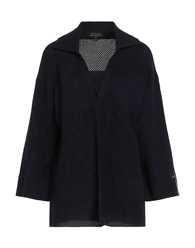 ARMANI EXCHANGE Cardigan Midnight blue 100% Cotton