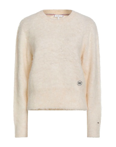 TOMMY HILFIGER Jumper Off white 33% Alpaca wool, 33% Wool, 31% Polyamide, 3% Elastane