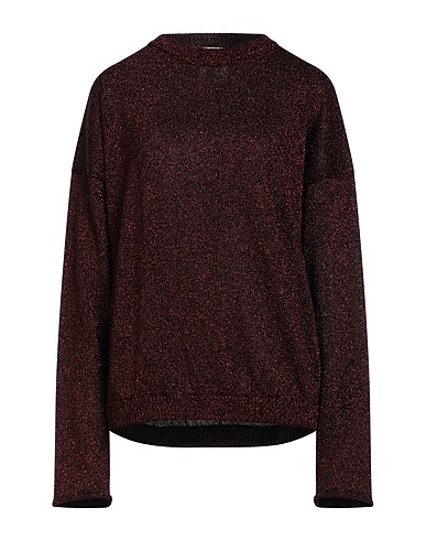 SEMICOUTURE Jumper Burgundy 52% Polyester, 48% Polyamide