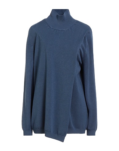 SISTE'S Turtleneck Slate blue 52% Viscose, 26% PBT - Polybutylene terephthalate, 22% Nylon