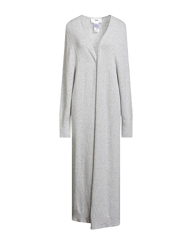 SOLOTRE Cardigan Light grey 55% Wool, 45% Cashmere
