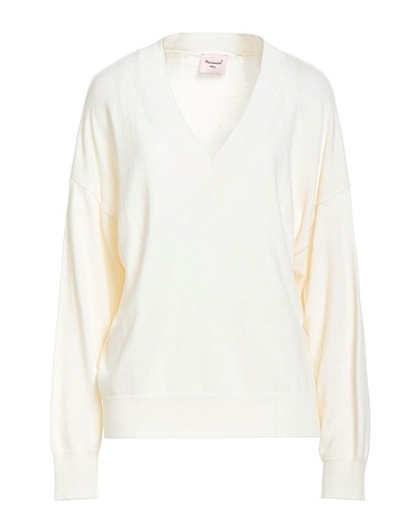 MARIUCCIA Jumper Cream 35% Viscose, 30% Wool, 30% Polyamide, 5% Cashmere