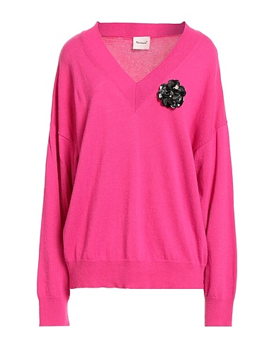 MARIUCCIA Pullover Fucsia 35% Viscosa, 30% Lana, 30% Poliammide, 5% Cachemire