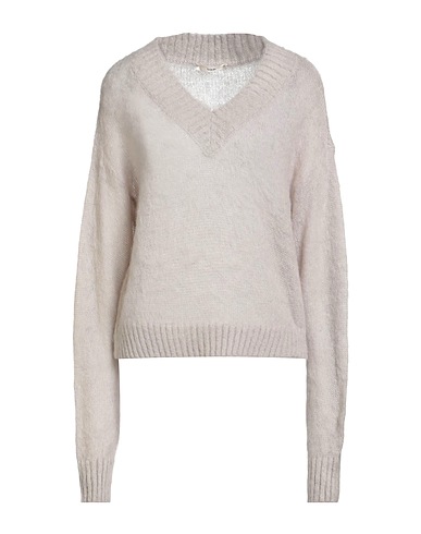 SUOLI Sweater Light grey 37% Acrylic, 37% Polyamide, 26% Mohair wool