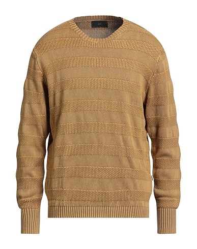 LIU •JO MAN Sweater Light brown 100% Cotton