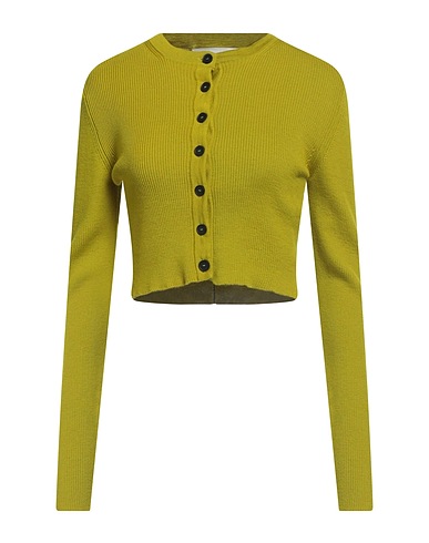 LIVIANA CONTI Cardigan Lime green 100% Virgin Wool