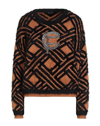 CRISTINAEFFE Pullover Cammello 54% Poliestere, 20% Acrilico, 20% Nylon, 6% Lana