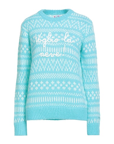 MC2 SAINT BARTH Jumper Turquoise 45% Acrylic, 35% Polyamide, 20% Alpaca wool