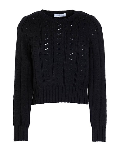 SOALLURE Pullover Nero 52% Viscosa, 28% Poliestere, 20% Poliammide