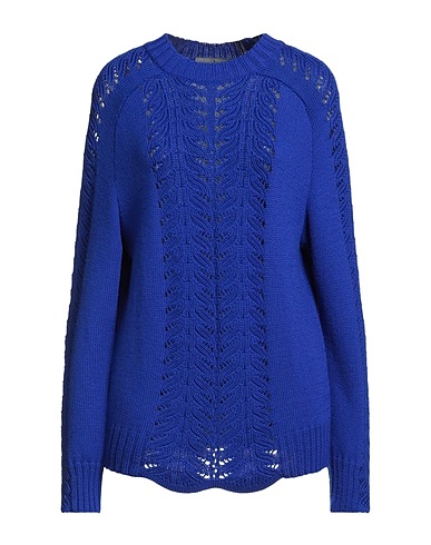 ALBERTA FERRETTI Sweater Bright blue 100% Virgin Wool