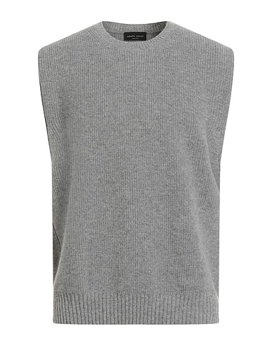 ROBERTO COLLINA Jumper Grey 100% Merino Wool