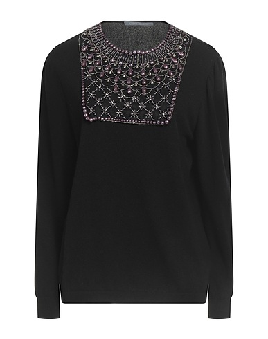 ALBERTA FERRETTI Jumper Black 70% Virgin Wool, 30% Cashmere