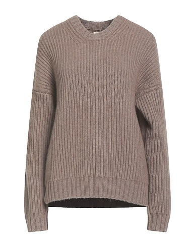 KHAITE Cashmere jumper Taupe 100% Cashmere