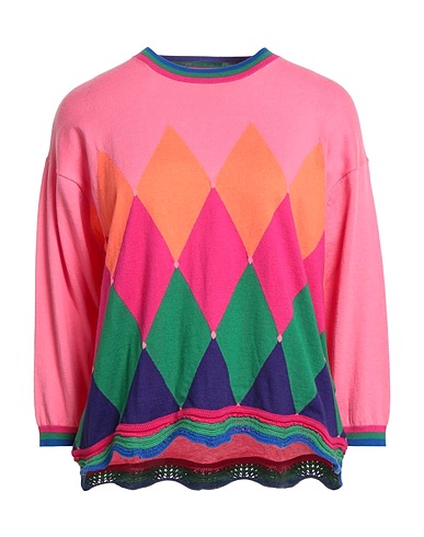 BALLANTYNE Jumper Pink 85% Cotton, 15% Cashmere