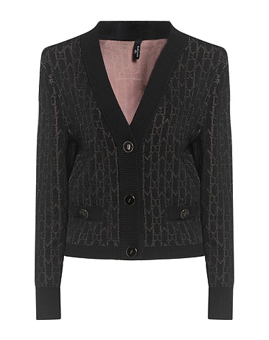 MARCIANO by GUESS Cardigan Nero 87% Viscosa, 12% Nylon, 1% Elastan
