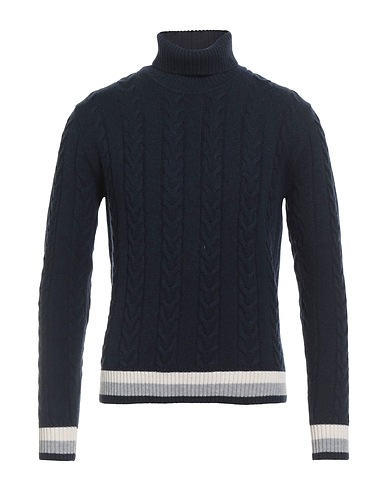 LUIGI BORRELLI NAPOLI Turtlenecks 70% Wool, 20% Silk, 10% Cashmere