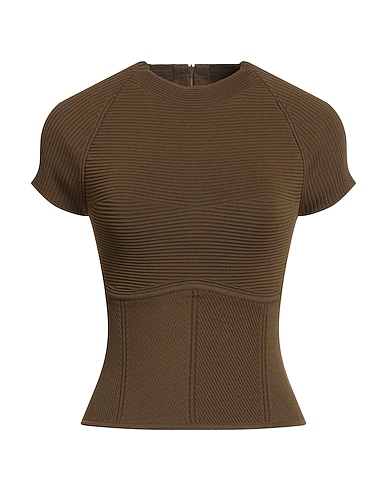 STAUD Jumper VERDE MILITARE 59% Viscose, 40% Nylon, 1% Elastane
