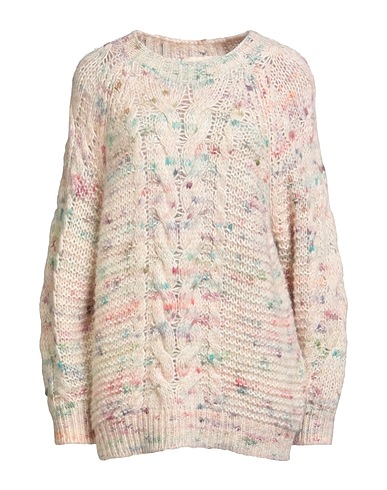 VANESSA BRUNO Pullover Elfenbein 50% Alpakawolle, 35% Baumwolle, 15% Wolle
