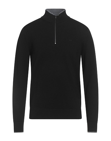 MICHAEL KORS MENS Jumper Black 100% Merino Wool